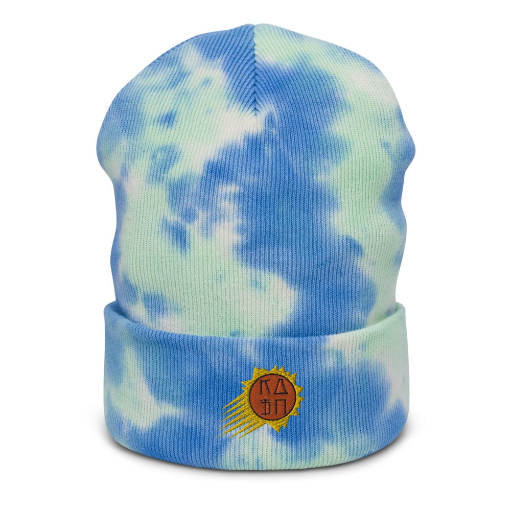 Image of KASH IN SUN TIE-DYE BEANIE
