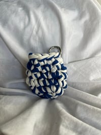 Image 2 of Airpod/earphone case - Blue and white🧿💙