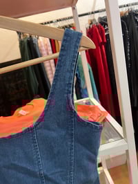 Image 2 of denim corset 