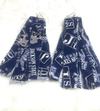 JSU tassel earrings 