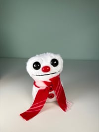 Image 2 of Minky Weighted Snowmen 