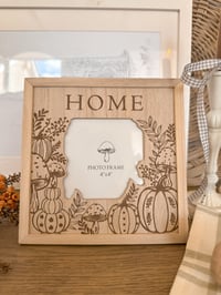 SALE! Autumn Home Photo Frame