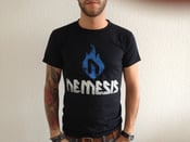 Image of Men  "Nemesis + Logo" Shirts - Black