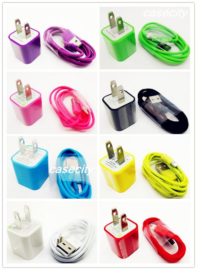 Image of Colorful Charger/Lightning for iPhone 5 / Nano 