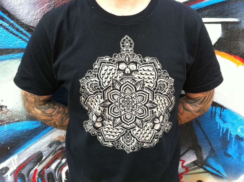 Image of Skull Mandala T-Shirt