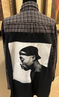 Vintage Black/White/Red Shirt Tupac