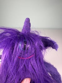 Image 3 of Mini Weighted One Eyed One Horned Flying Purple People Eater