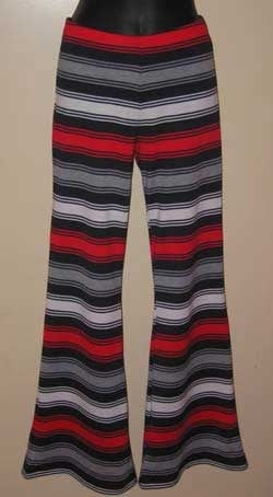 Image of Stripe pants - red/navy/grey/white