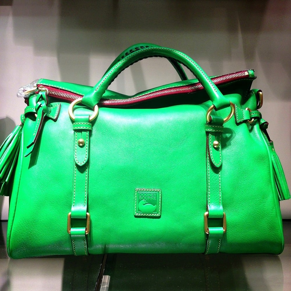 Image of Kelly Green Dooney & Bourke Bag 