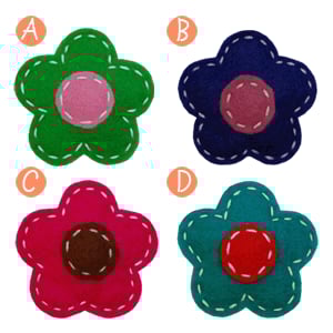 Image of little girl hair clips #18