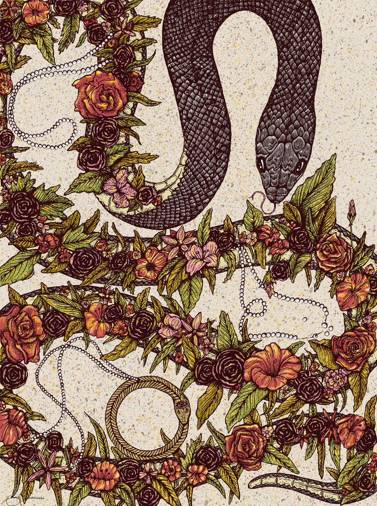 Image of The Snake and the Flower