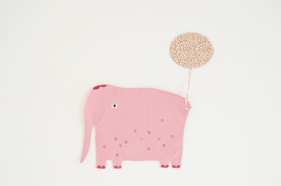 Image of mon gourmand éléphant / pink 