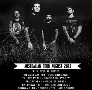 Image of BRISBANE - TICKET Senses Fail [7th August 2013]