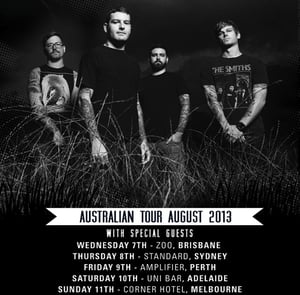 Image of ADELAIDE - TICKET Senses Fail [10th August 2013]