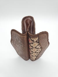 Image 1 of Syrian Leather Clutch Bags - Handmade 