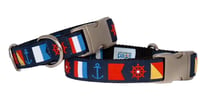 Image 1 of Nautical Flags - Dog Collar