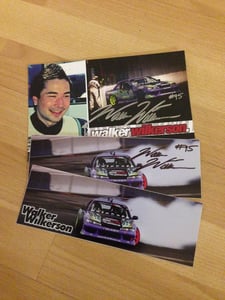 Image of Walker Wilkerson Sticker Pack & Autographed Hero Card