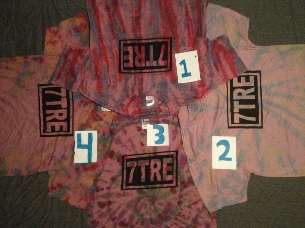 Basic Logo Tie Dye (LARGE) / 7TRE