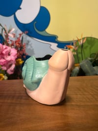 Image 4 of "Surf Gary" Cocktail Tiki Mug - Seafoam Glaze •Free Shipping•
