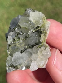 Image 12 of Epidote On Quartz Crystal Specimen #1953