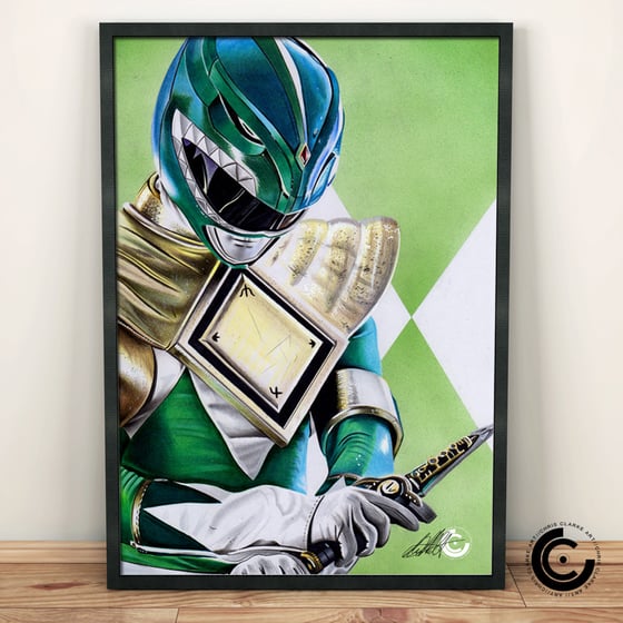 Image of The Green Ranger Limited Edition Print