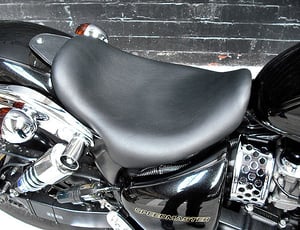 Image of TRIUMPH SPEEDMASTER AMD AMERICA MAVERICK LOWRIDER BLACK LEATHER SEAT ALL YEARS