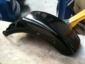 Image of TRIUMPH SPEEDMASTER AND AMERICA ALL MODELS 790 / 865cc - GRP BOBBED REAR FENDER