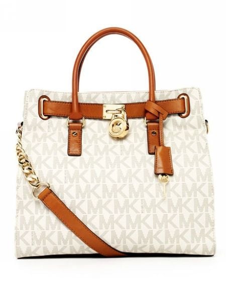 Michael Kors Hamilton Large Logo Tote / voeecollections