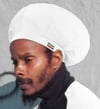 Jah Roots Stretch Hats (White)