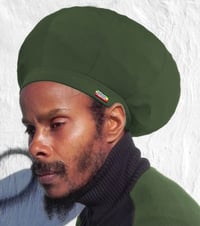 Image 1 of Jah Roots Stretch Hats (Forest Green)