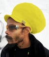 Jah Roots Stretch Hats With Beak (Yellow)