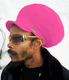 Jah Roots Stretch Hats With Beak (Pink)