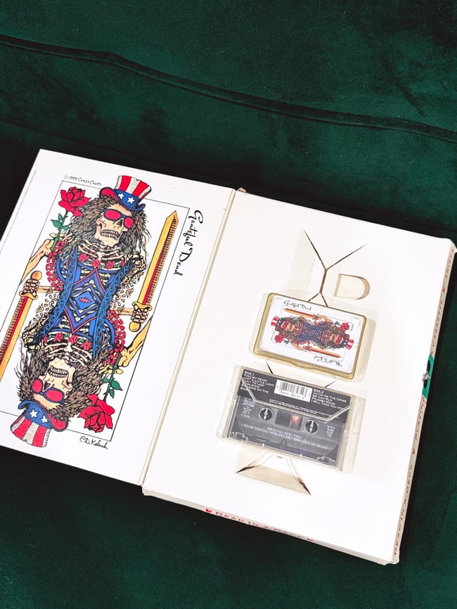 Grateful Dead 1989 Built to Last ‘Dead in a Deck’ Promo Kit - Cassette