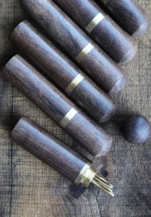 Image of Wooden Compact Needle Case