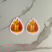 Image 3 of BTS 'FIRE' Sticker