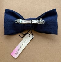 Image 4 of Festkjole og sløyfe med bunadsbroderi Kystdrakt - Lyng