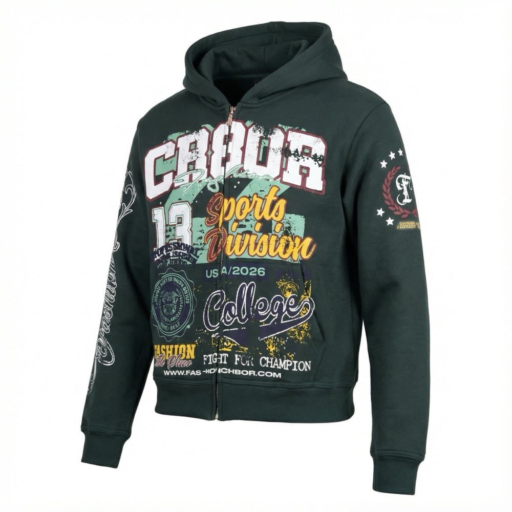 Image of CR8OR CHAMPION JACKET GREEN