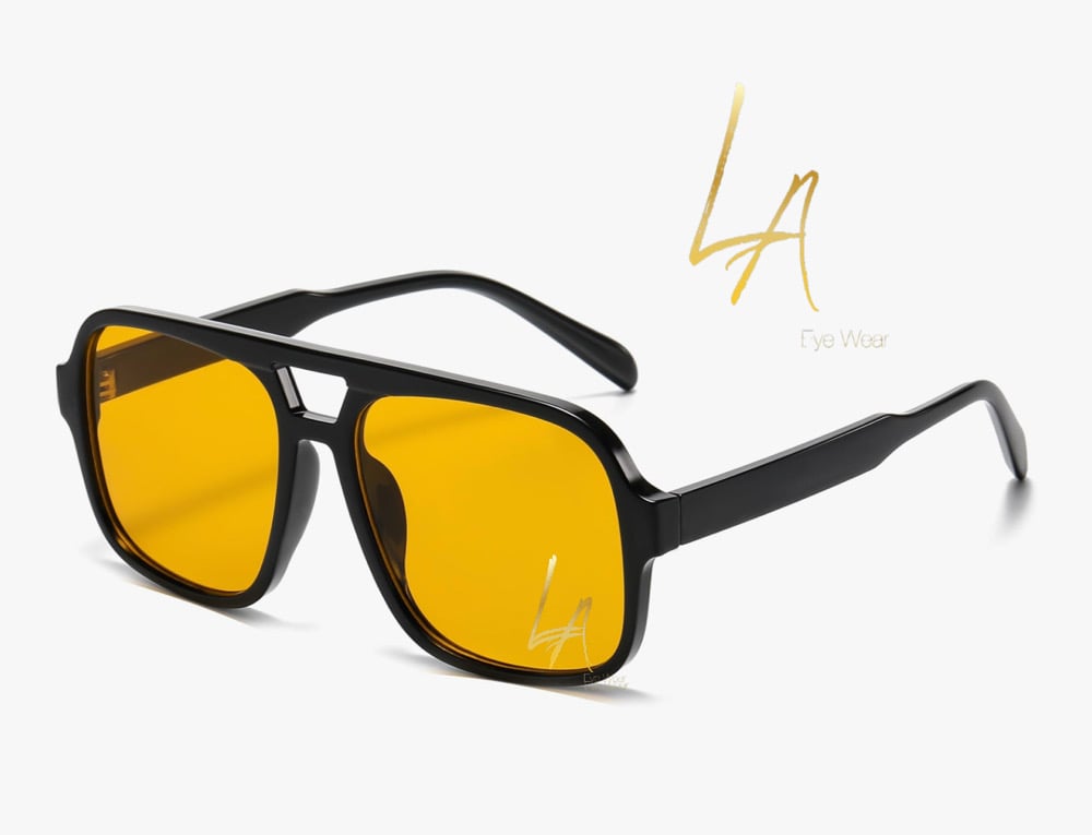 Image of Light weight “LA” night vision eyewear (orange tint)
