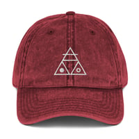 Image 2 of Success Triangle Denim Dad Hat (4 colors)