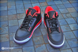 Image of Air Jordan 3 Retro - Bright Crimson