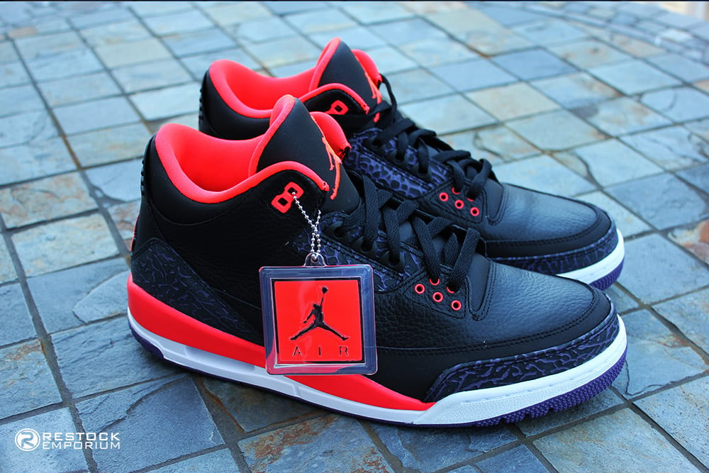 Image of Air Jordan 3 Retro - Bright Crimson