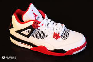 Image of Air Jordan 4 Retro - Fire Red