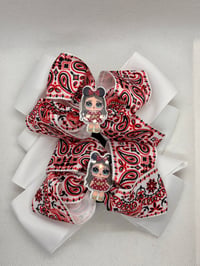 Red paisley