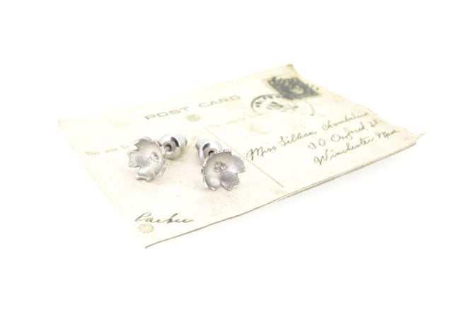 Springtime Wildflower Primrose earrings