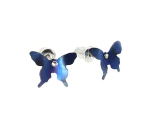 Image of Springtime Butterfly stud earrings
