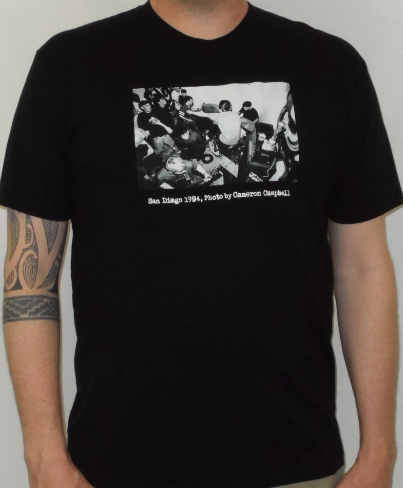 Image of "San Diego 1994" [Antioch Arrow] MEN'S Shirt (Black)