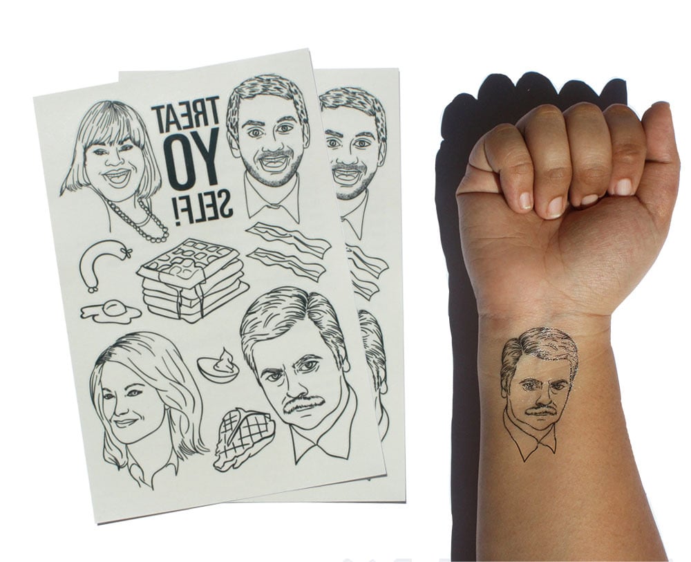 Image of Parks & Rec - Temporary Tattoos