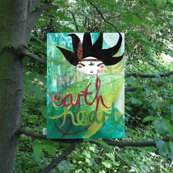 Image of eartHeart - Eco-warrior Bhoomie