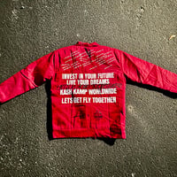 Image 2 of LET’S KAMP TOGETHER WORK JACKET (RED)