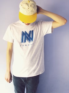 Image of Sundae BLUE Logo T-Shirt